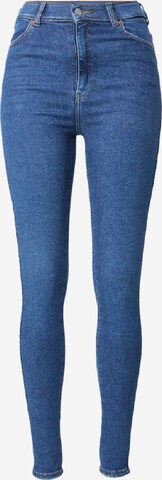 Dr. Denim Skinny Jeans 'Moxy' in Blauw: voorkant