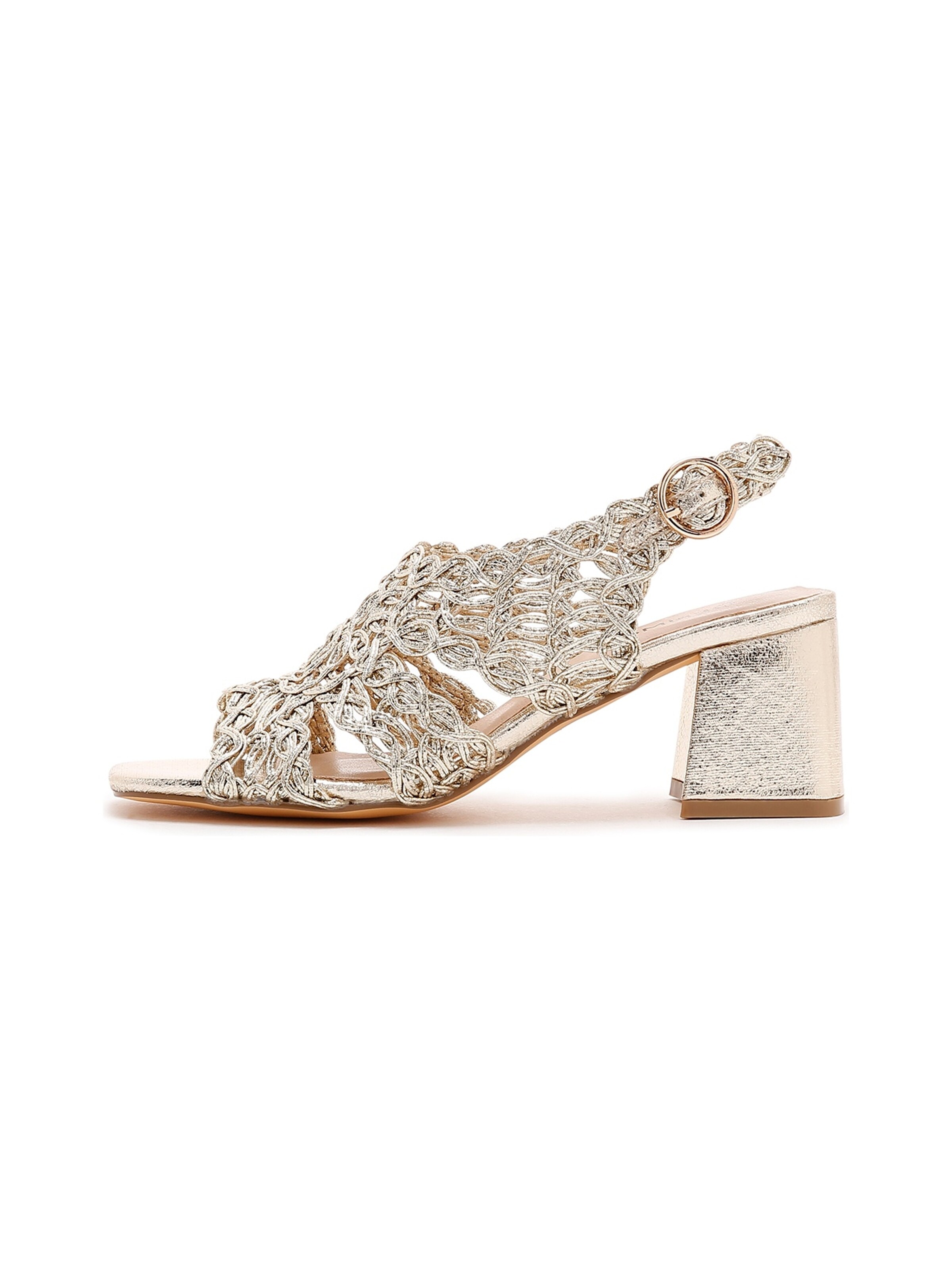 Derimod Sandals in Gold: front