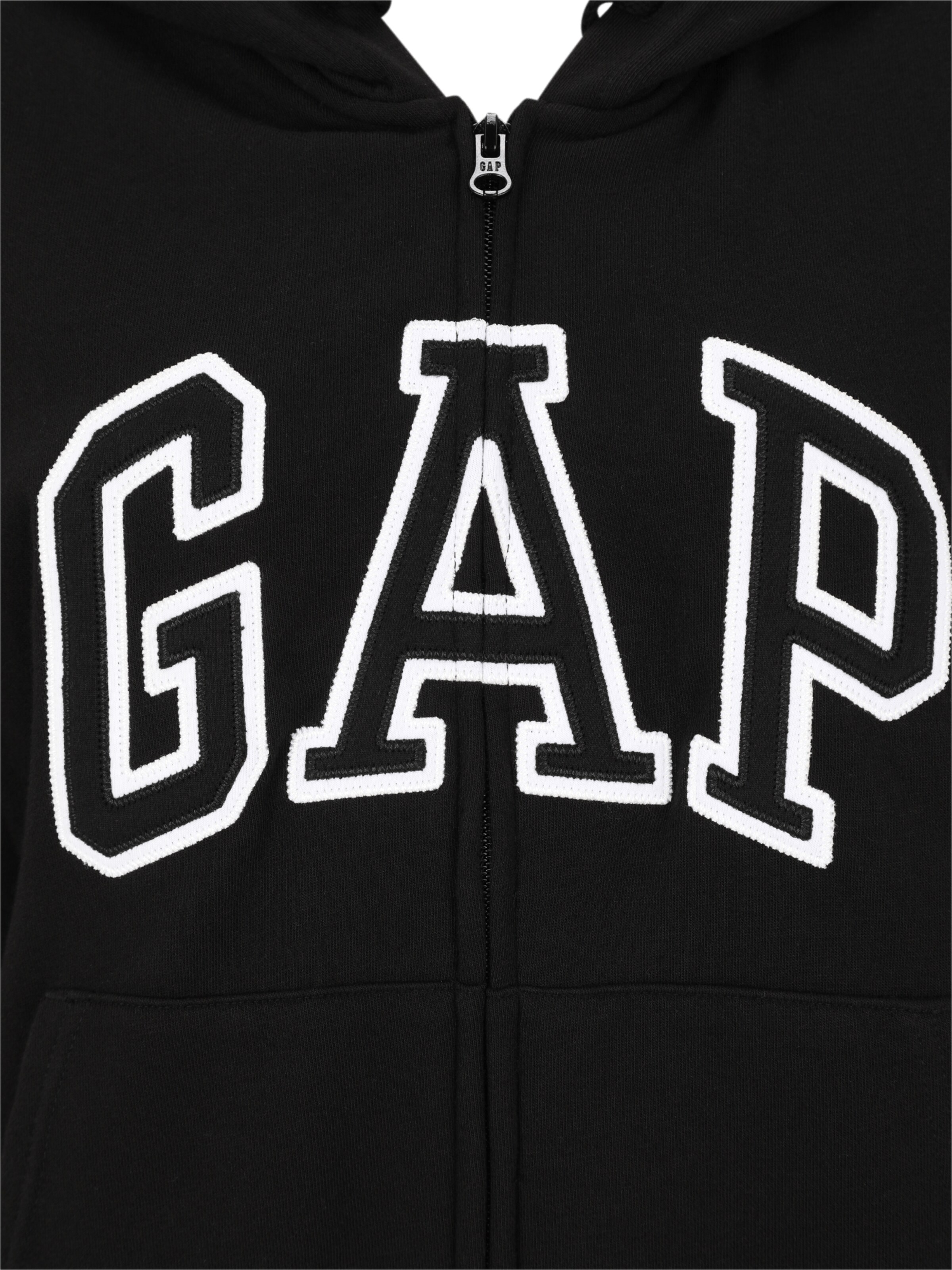 Gap Petite Bluza rozpinana 'HERITAGE' w kolorze czarny