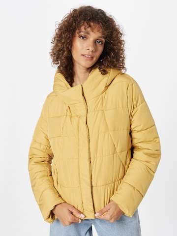 ABOUT YOU Between-Season Jacket 'Shelly' in Yellow: front