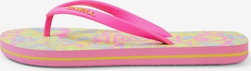 Flip-flops 'Moya' de la O'NEILL pe roz: față