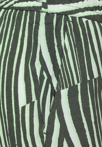 CECIL Wide Leg Hose in Grün