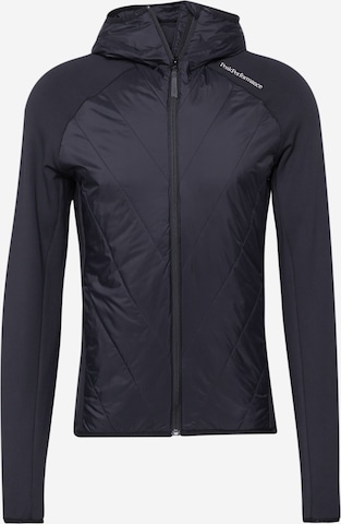 PEAK PERFORMANCE Outdoor jacket in Black: front