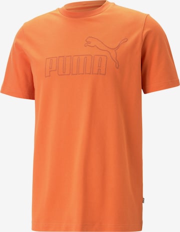 PUMA Performance shirt in Orange: front