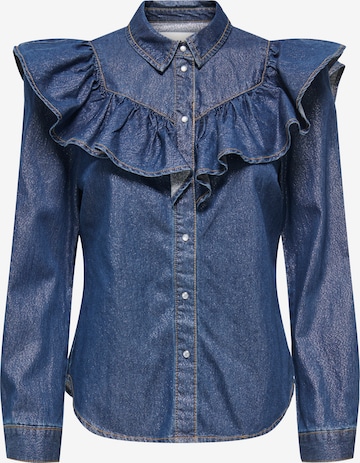 ONLY - Blusa 'ONLINDIGO' en azul: frente