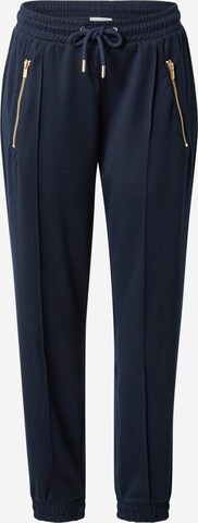 Lindex Tapered Trousers 'Ava' in Blue: front