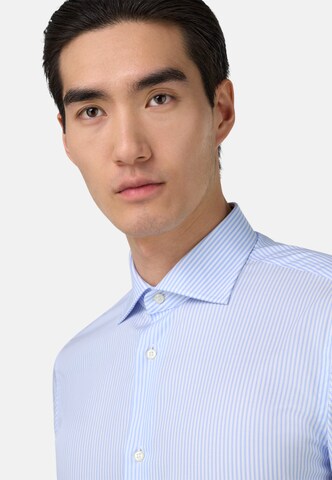 Boggi Milano Regular fit Button Up Shirt in Blue