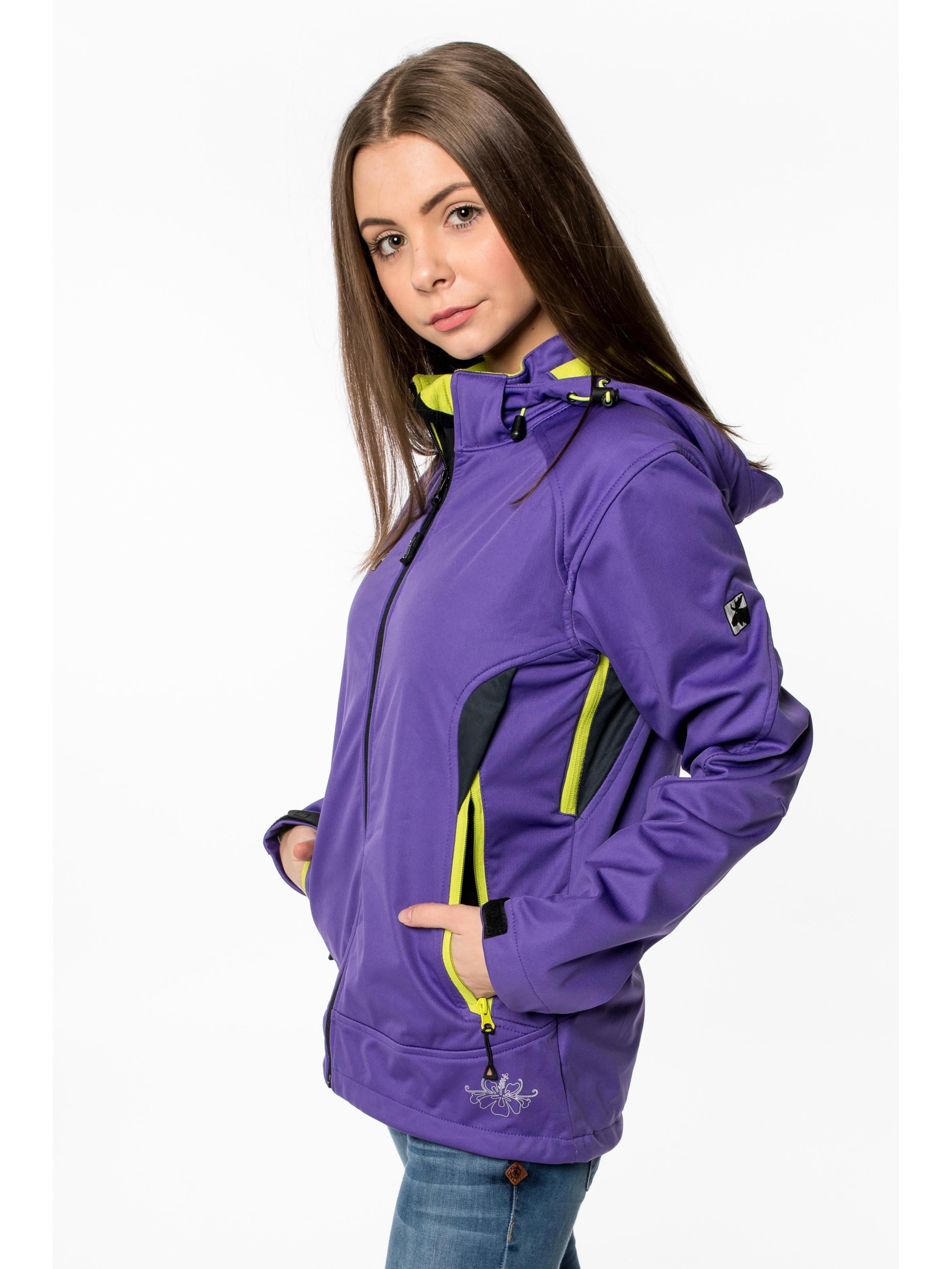 deproc Between-Season Jacket 'Downton Peak WOMEN' in Purple