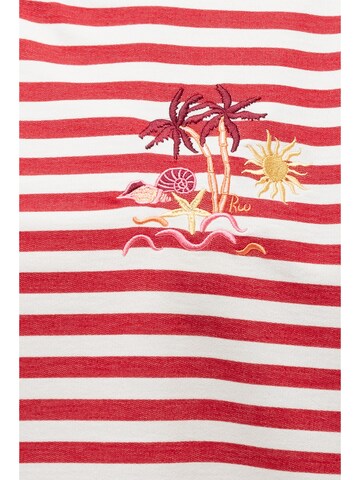 Ragwear Sweatshirt 'Wuss' in Red