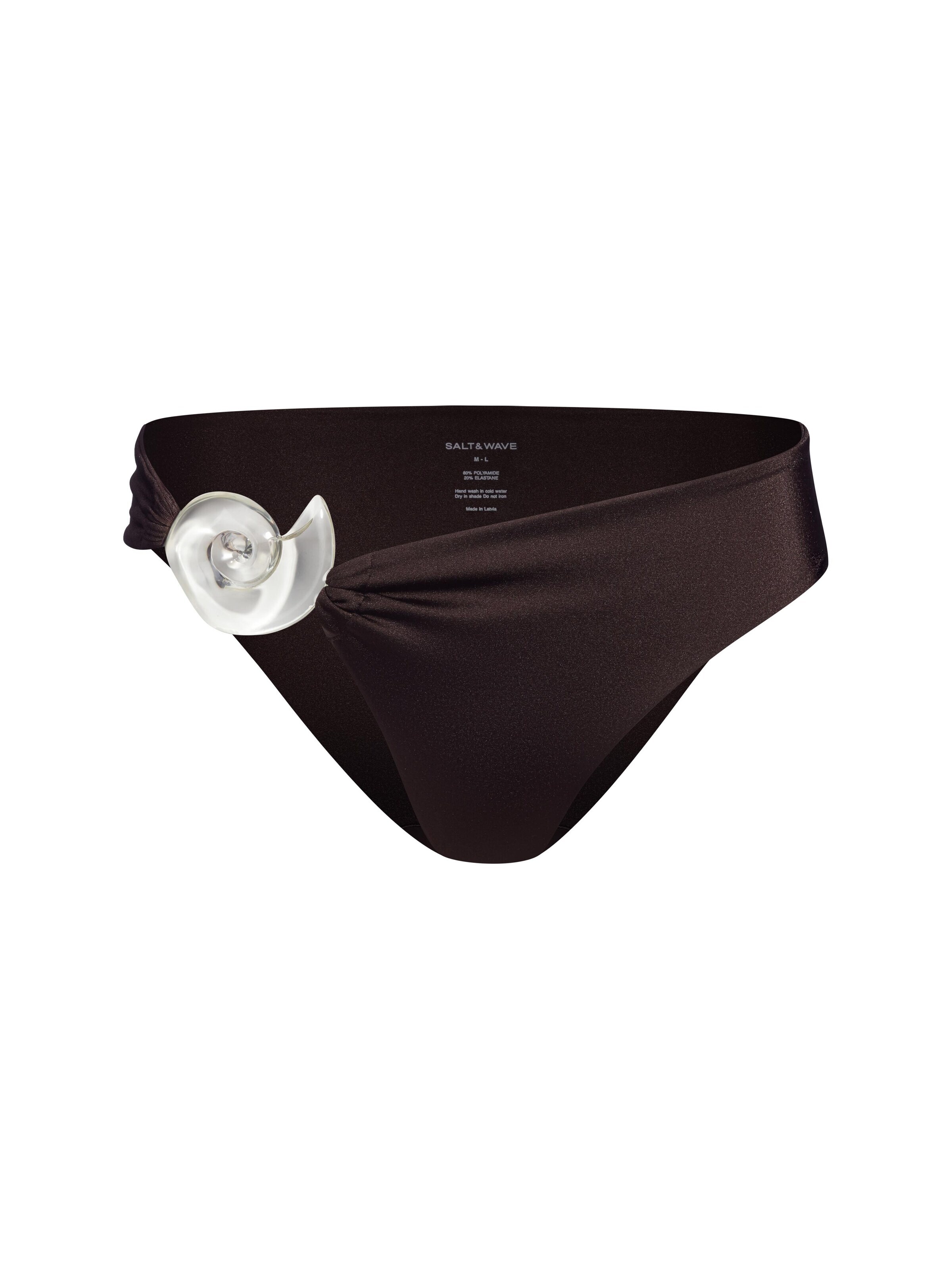 brūns SALT&WAVE Bikini apakšdaļa 'Aphrodite Bottoms': no priekšpuses