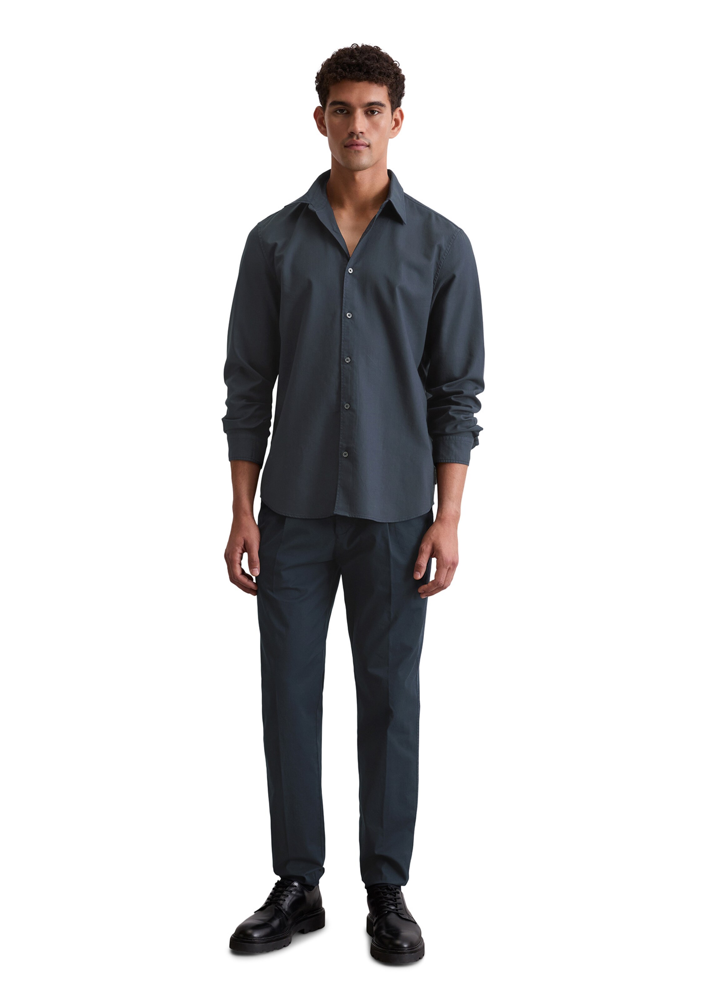 Marc O'Polo Slim fit Button Up Shirt in Blue