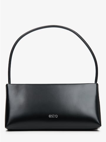 Estro Schultertasche '9909'‌‌‌ in Schwarz: Vorderseite