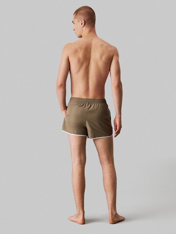 Calvin Klein Swimwear Swimming shorts 'Runner' in Green