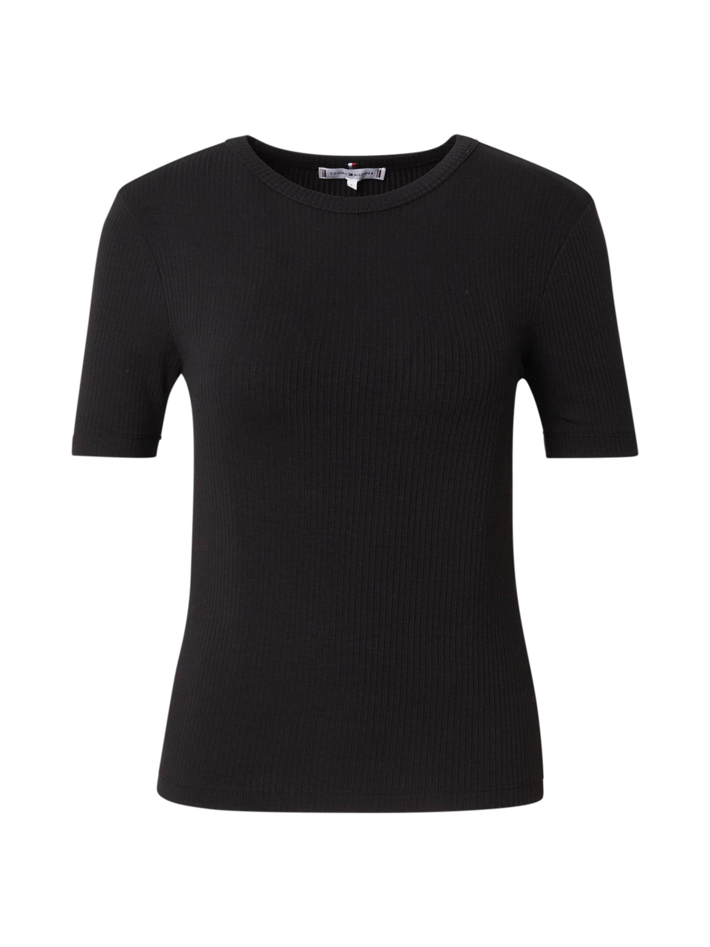 TOMMY HILFIGER Koszulka w kolorze czarny: przód