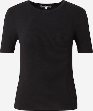 Tricou de la TOMMY HILFIGER pe negru: față