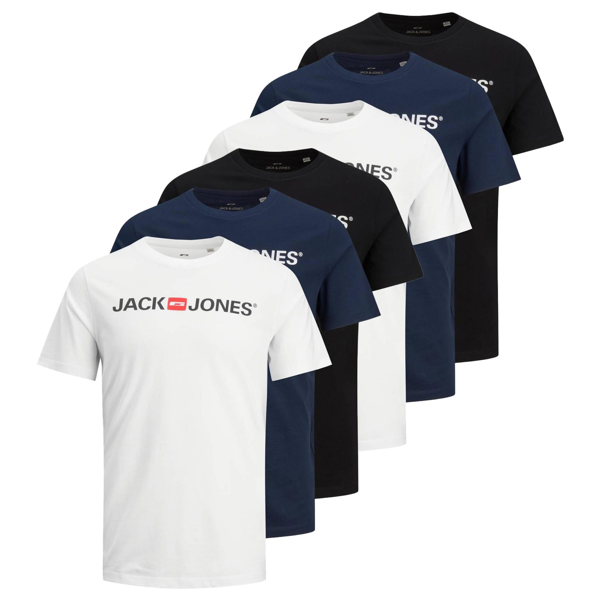 Maglietta di JACK & JONES in blu: frontale