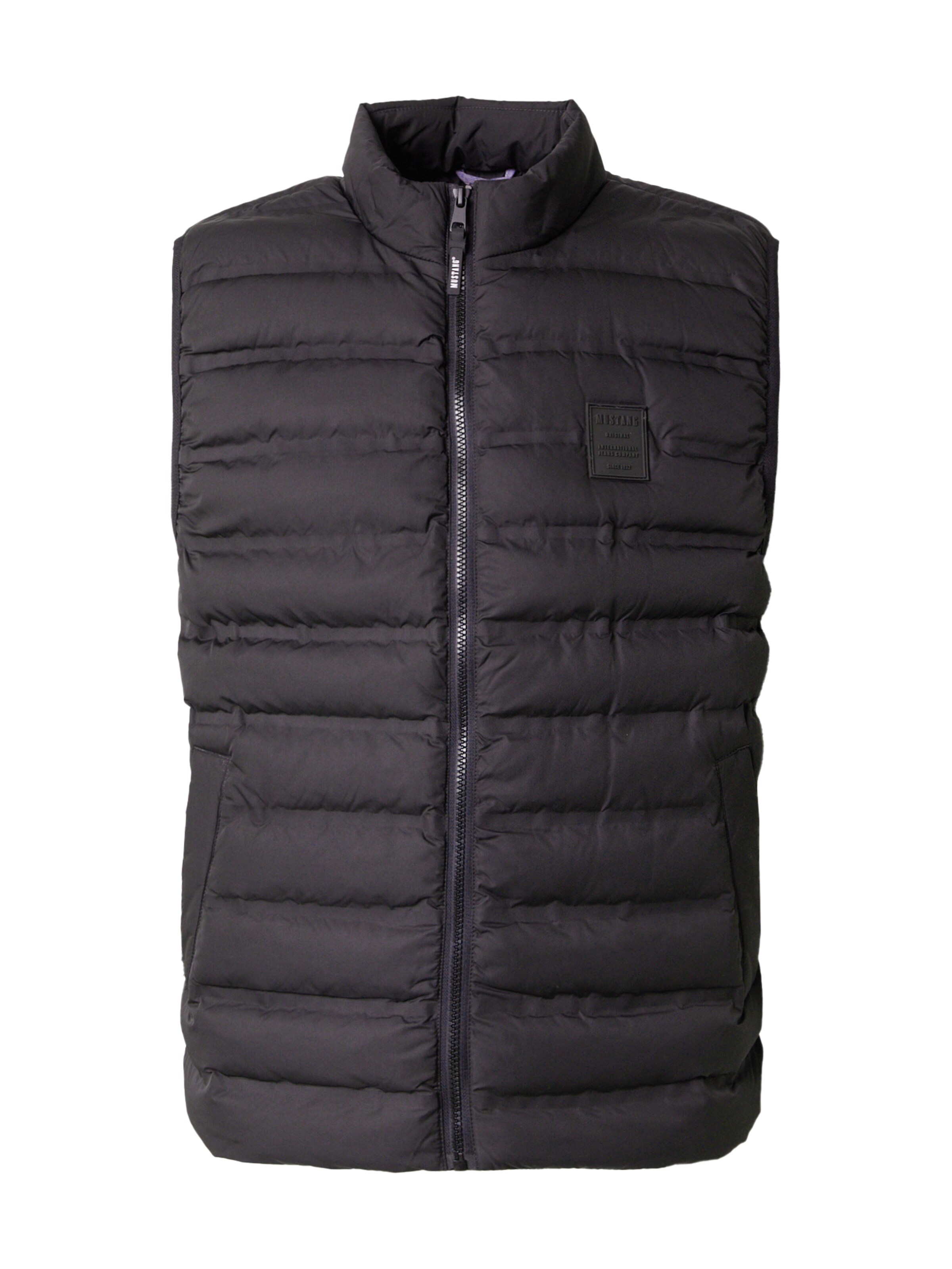 MUSTANG Vest 'Dublin' in Black: front