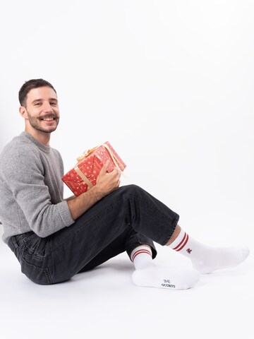 Occulto Sportsocken 'Rudolph'‌‌‌‌ in Weiß