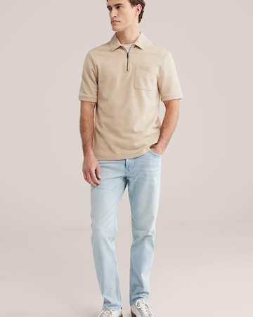 T-Shirt WE Fashion en beige