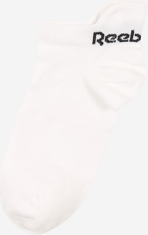 Reebok Sportovní ponožky – bílá: přední strana
