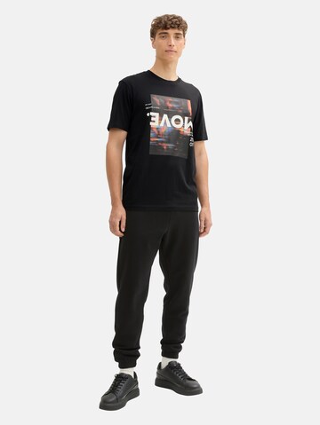 TOM TAILOR DENIM Shirt in Black