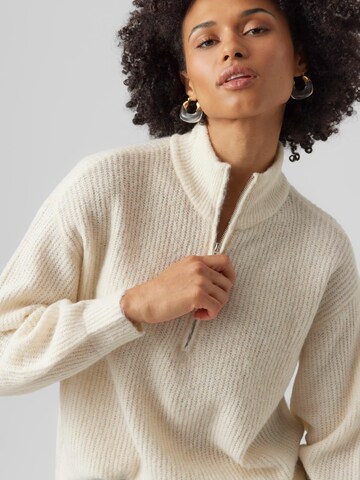 VERO MODA Sweater 'MILI' in Beige