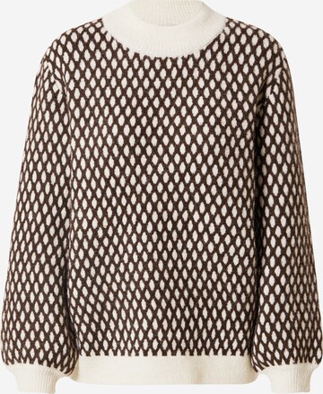 Pullover 'KAMARA' di ICHI in beige: frontale