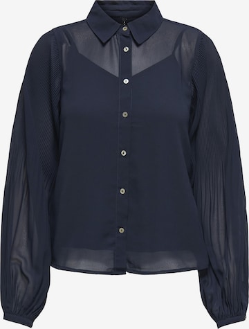 ONLY - Blusa 'STAR' en azul: frente