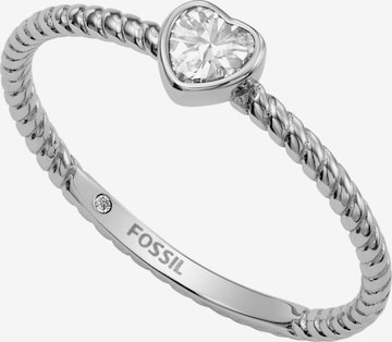 FOSSIL Ring i silver: framsida