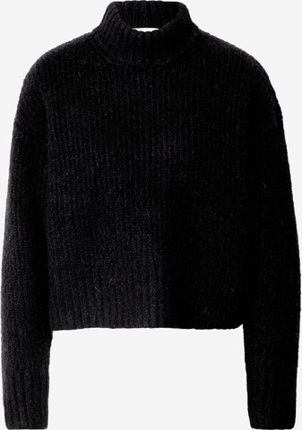 Gina Tricot Пуловер 'Kira' в черно: отпред