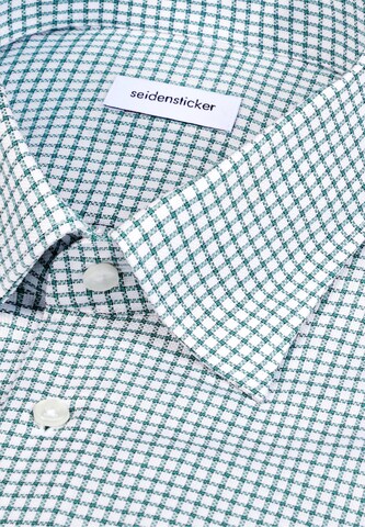 SEIDENSTICKER Regular fit Business shirt 'Classic Essentials' in Green
