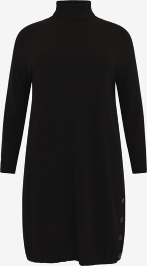 Yoek Gebreide jurk in de kleur Zwart, Productweergave