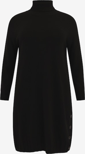 Yoek Knitted dress in Black, Item view