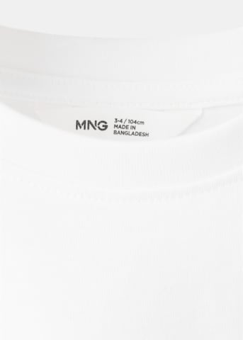 MANGO KIDS Tričko 'RIDING' – bílá