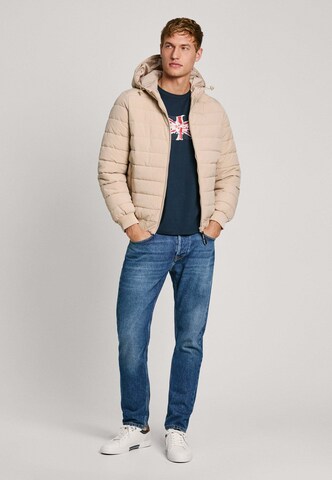 Pepe Jeans Between-season jacket 'TOMEK' in Beige