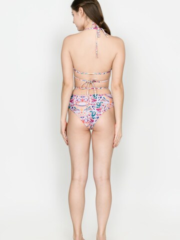 Kadoo Triangel Bikini 'ECONYL® Barong Simplified Set 2-tlg. wendbar' in Mischfarben