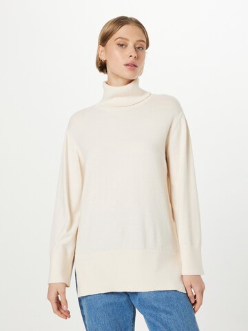 ICHI Pullover 'KAVA' in Weiß: predná strana