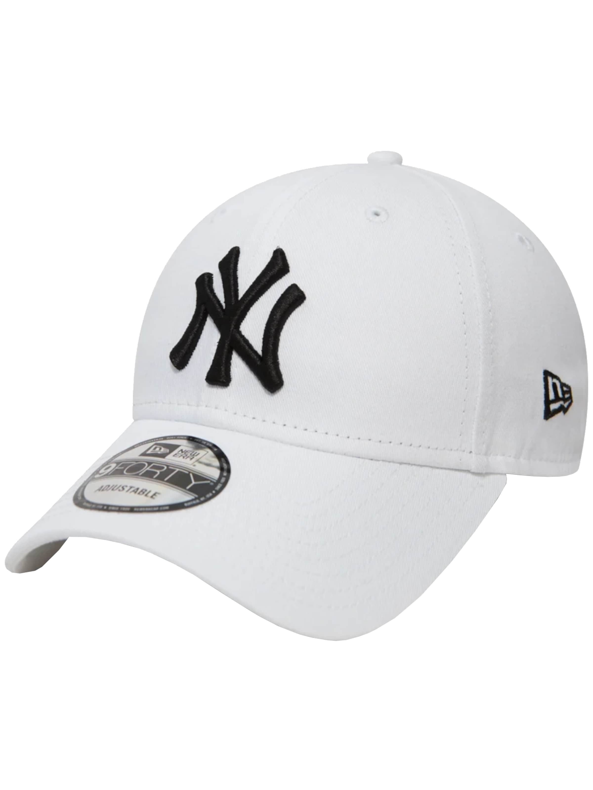 NEW ERA Cap 'New Era 9FORTY New York Yankees MLB League Basic Cap' in White: front