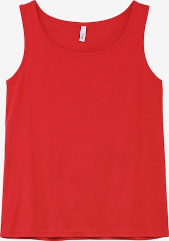 SHEEGO Top in Rood: voorkant