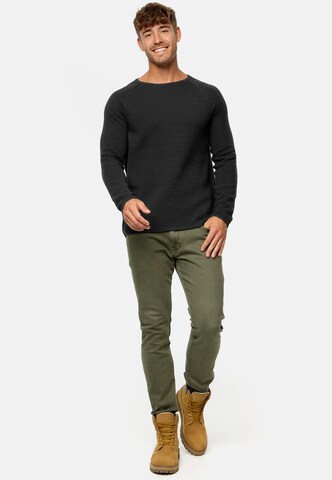 INDICODE JEANS Sweater ' Camilo ' in Black