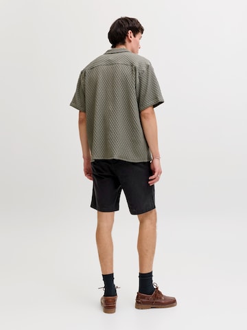 JACK & JONES - regular Pantalón chino 'JPSTJAIDEN' en negro