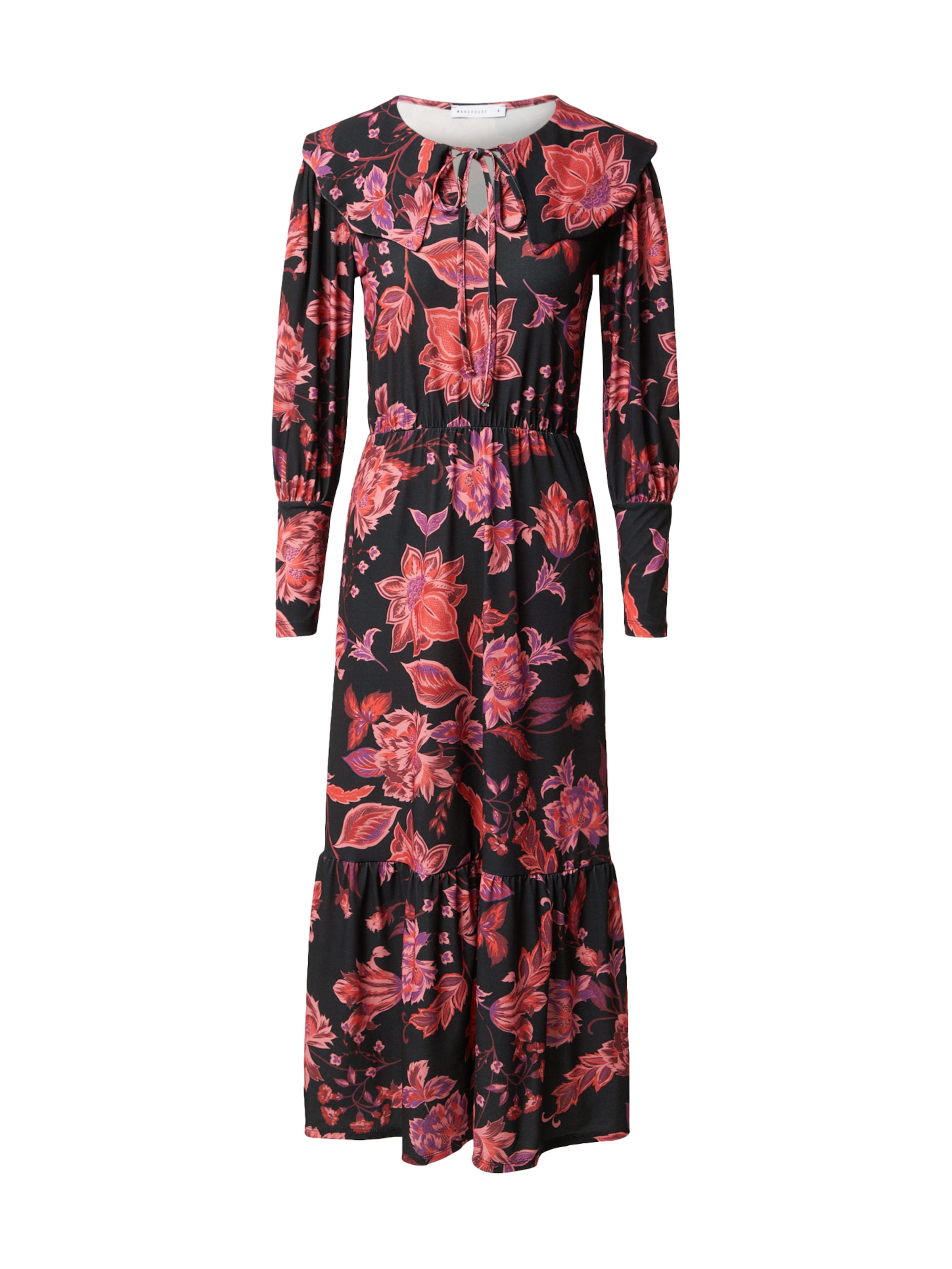 juoda Warehouse Palaidinės tipo suknelė: priekis