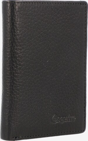 Esquire Oslo Geldbörse RFID Leder 8 cm in Schwarz