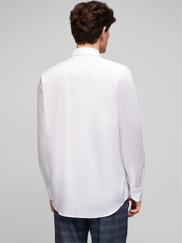 HECHTER PARIS Regular fit Overhemd in Wit
