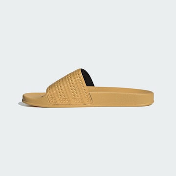 ADIDAS ORIGINALS Muiltjes 'Adilette' in Beige