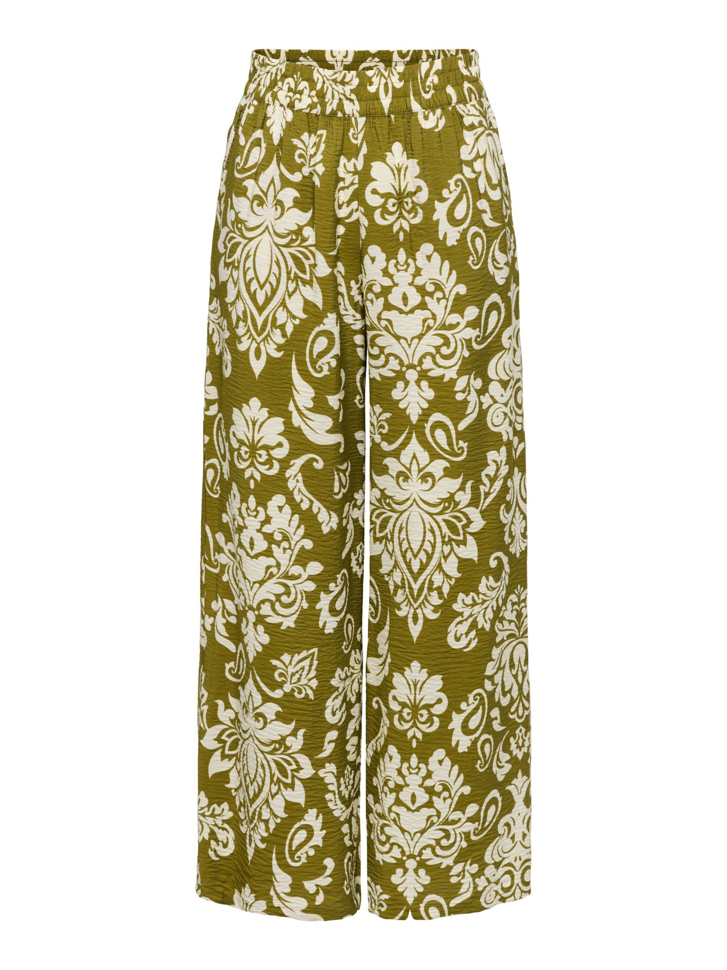 JDY Regular Hose 'JDYTami' in Grün: Vorderseite