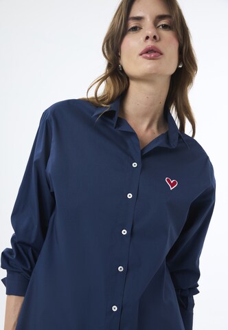 Felix Hardy Hemd 'Poplin' in Blau