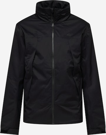 4F Zunanja jakna | črna barva: sprednja stran
