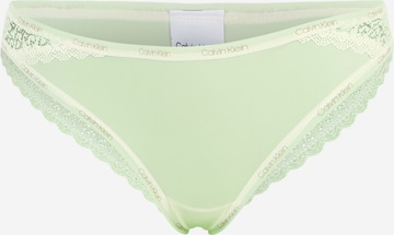 Calvin Klein Underwear - Cueca em verde: frente