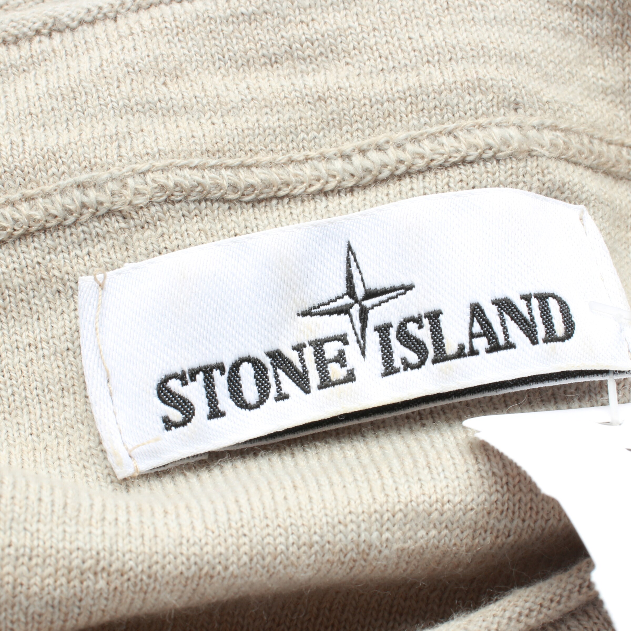 Stone Island Pullover / Strickjacke M in Weiß